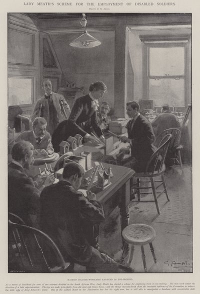 Lady Meaths ordning for ansettelse av funksjonshemmede soldater av G.S. Amato